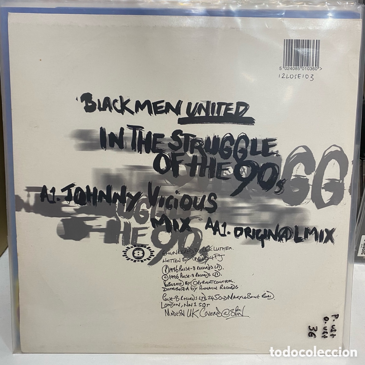 Discos de vinilo: Shut Up + Dance - Blackmen United (12&rdquo;) - Foto 2