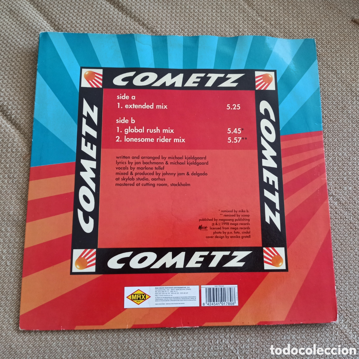 Discos de vinilo: Cometz - Scooby Dooby Boy (12&rdquo;, Maxi) - Foto 2