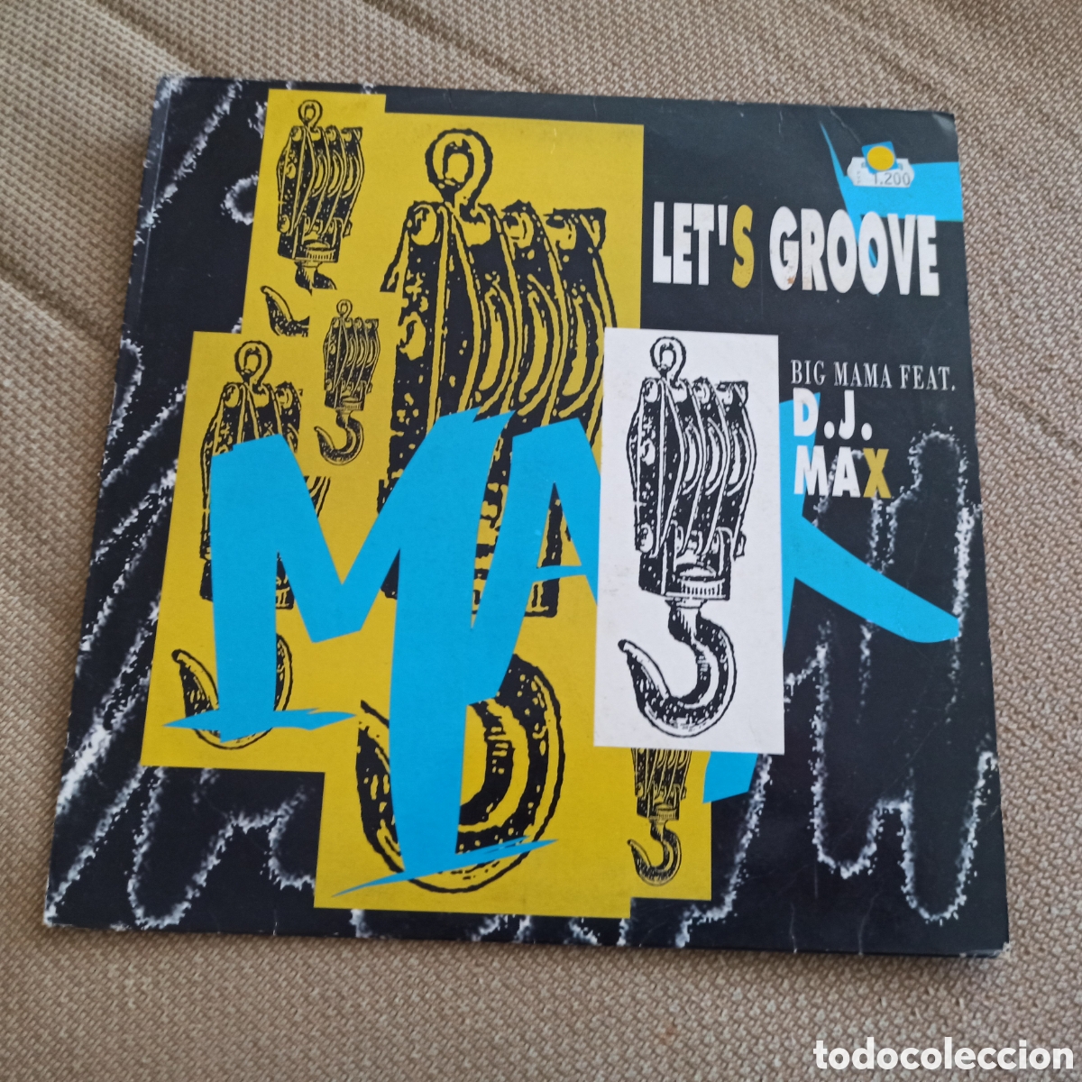 Discos de vinilo: Big Mama Feat. DJ Max - Lets Groove (12&rdquo;) - Foto 1