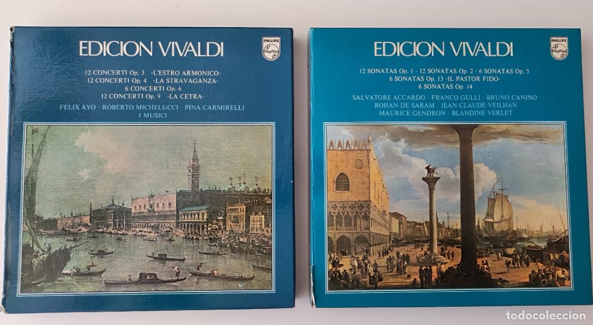 Discos de vinilo: Edici&oacute;n Vivaldi en vinilo . Dos cajas, 17 discos. - Foto 2