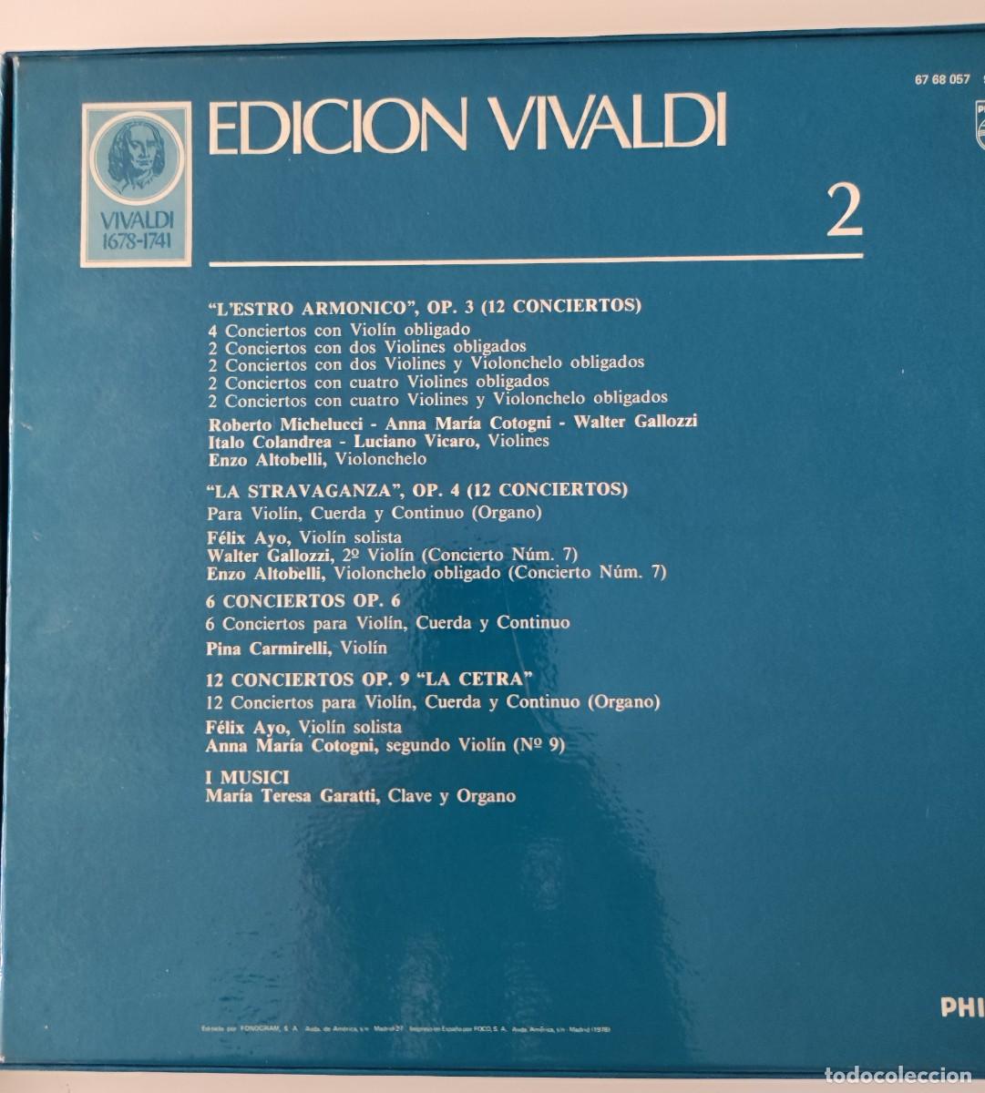 Discos de vinilo: Edici&oacute;n Vivaldi en vinilo . Dos cajas, 17 discos. - Foto 4