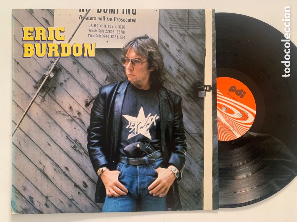 Discos de vinilo: lp Eric Burdon edicion espa&ntilde;ola de 1983 - Foto 1