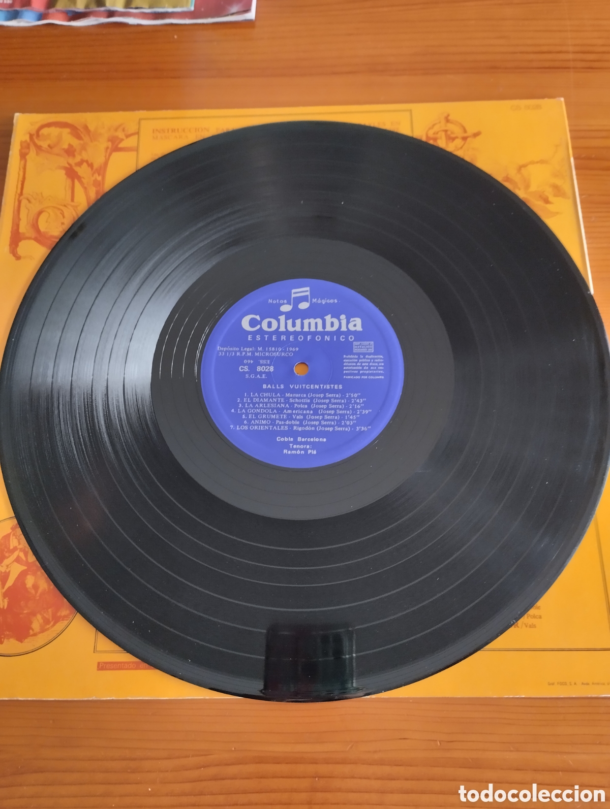 Discos de vinilo: BALLS VUITCENTISTES Cobla Barcelona - Foto 4