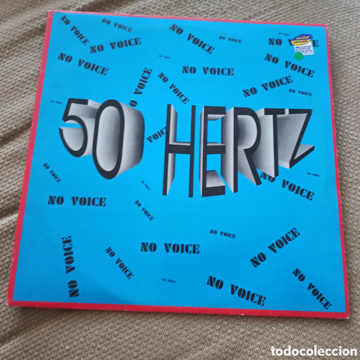 Discos de vinilo: 50 Hertz - No Voice (12&rdquo;) - Foto 1