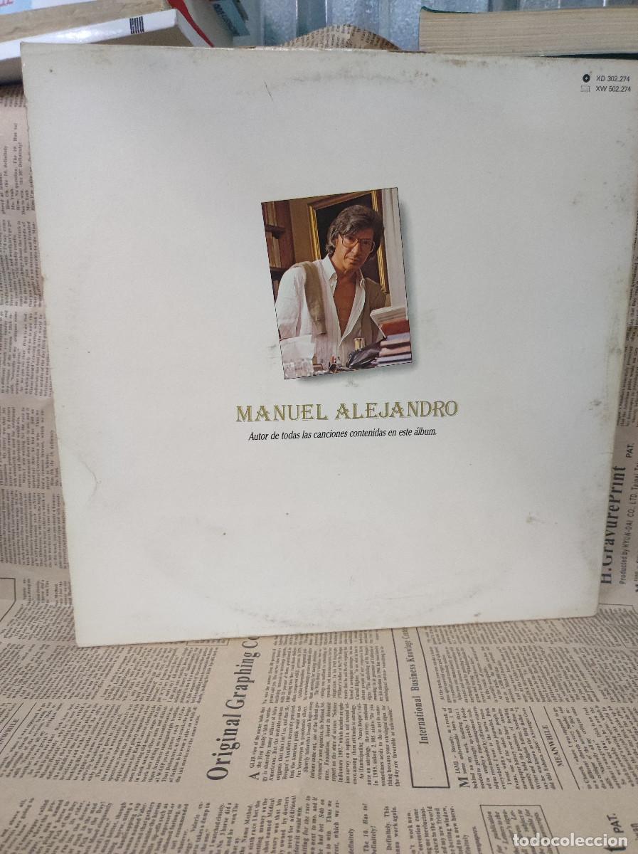 Discos de vinilo: Manuel Alejandro &ndash; Romantiqu&iacute;simo - Foto 3