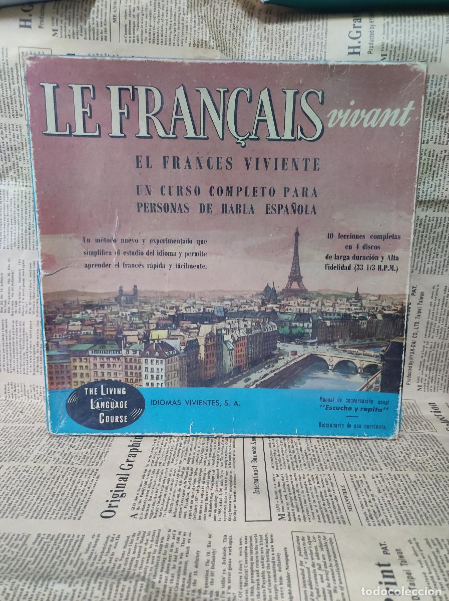 Discos de vinilo: Le Fran&ccedil;ais Vivant = El Frances Viviente - Foto 1