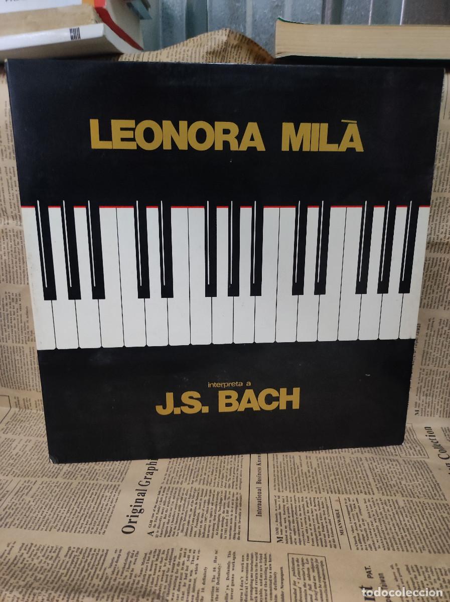 Discos de vinilo: Leonora Mil&agrave; &ndash; Interpreta a J.S.Bach - Foto 1