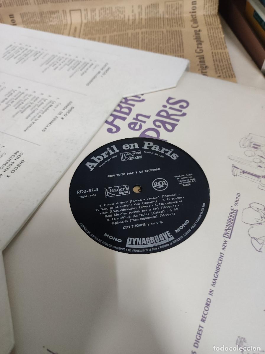 Discos de vinilo: ABRIL EN PARIS 4 VINILOS - Foto 2