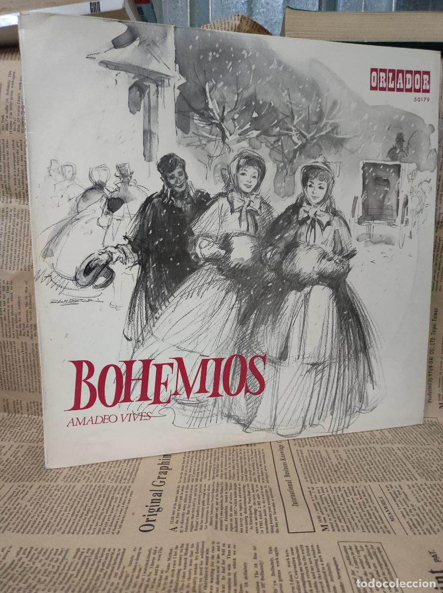 Discos de vinilo: Amadeo Vives &ndash; Bohemios - Foto 1