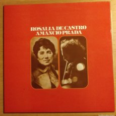 Discos de vinilo: AMANCIO PRADA: ”ROSALIA DE CASTRO/ AMANCIO PRADA” LP VINILO 1984