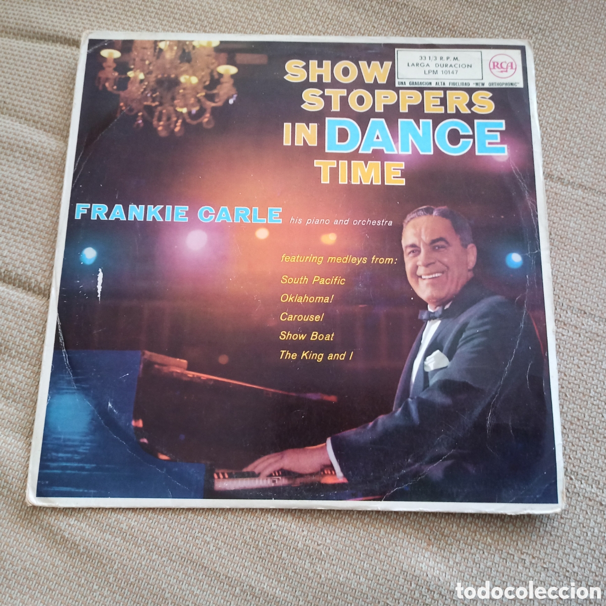 Dischi in vinile: Frankie Carle, His Piano And Orchestra - Show Stoppers In Dance Time (LP, Album, Mono)