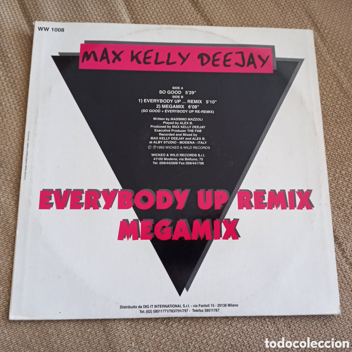 Discos de vinilo: Max Kelly Deejay - So Good (12&rdquo;) - Foto 2