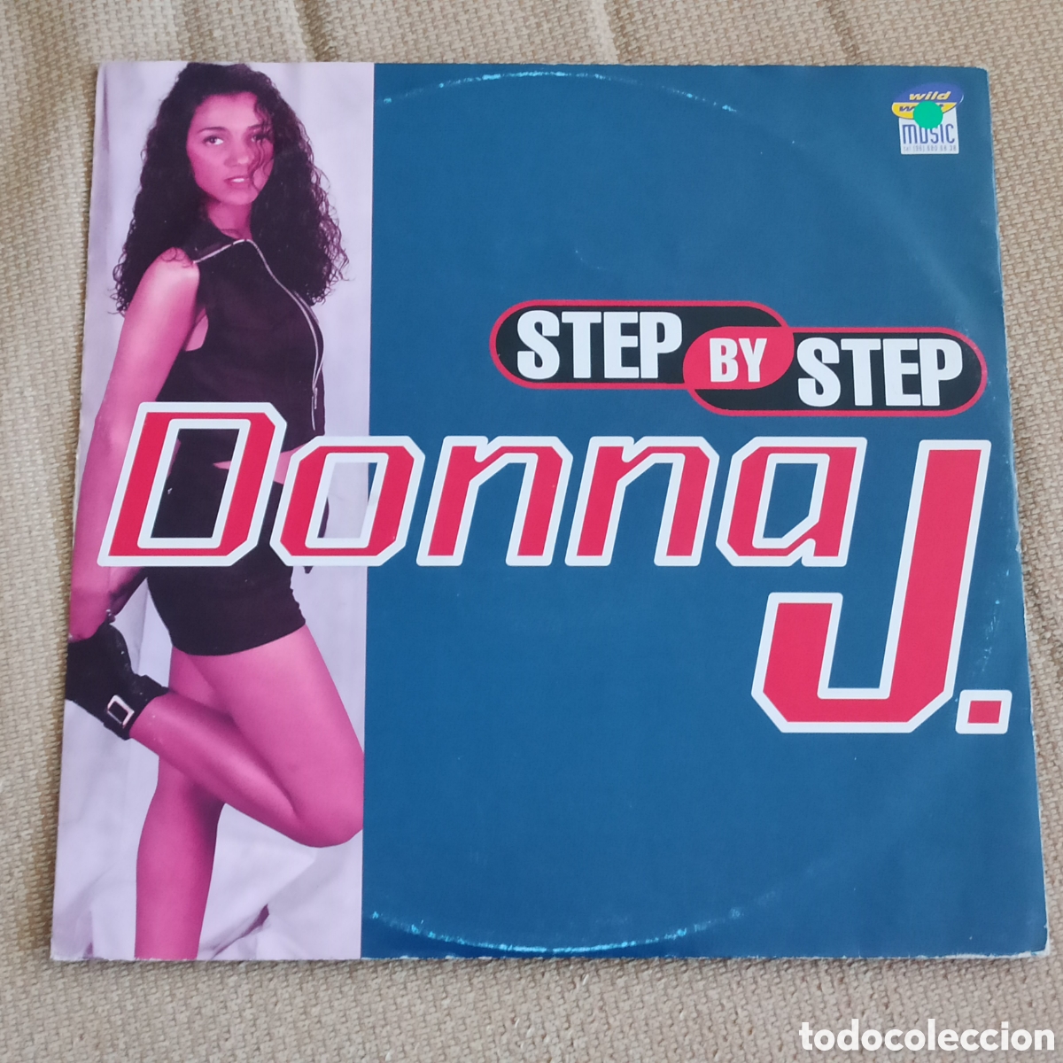 Discos de vinilo: Donna J. - Step By Step (12&rdquo;) - Foto 1