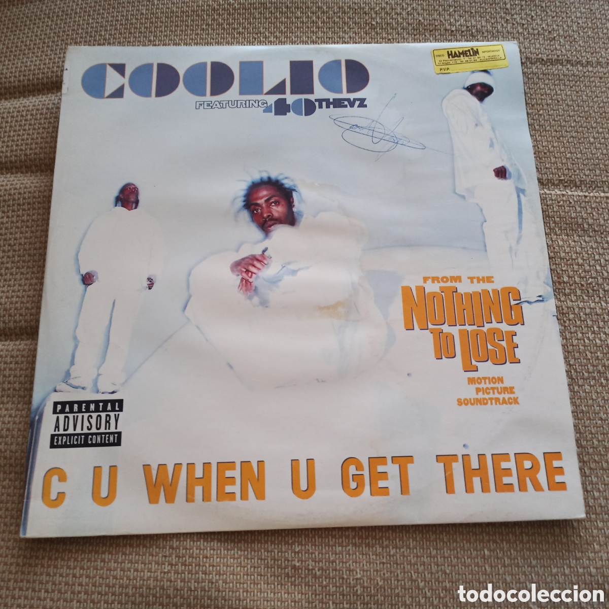 Discos de vinilo: Coolio Featuring 40 Thevz - C U When U Get There / Hit Em (12&rdquo;) - Foto 1