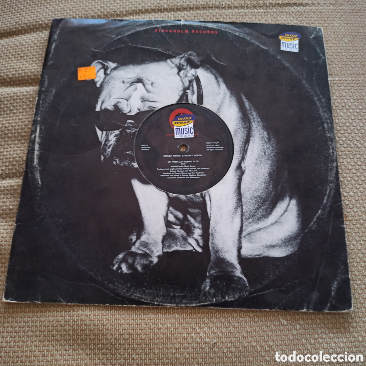 Discos de vinilo: Chilly White & Kenny Peach - OK Fred (12&rdquo;) - Foto 2