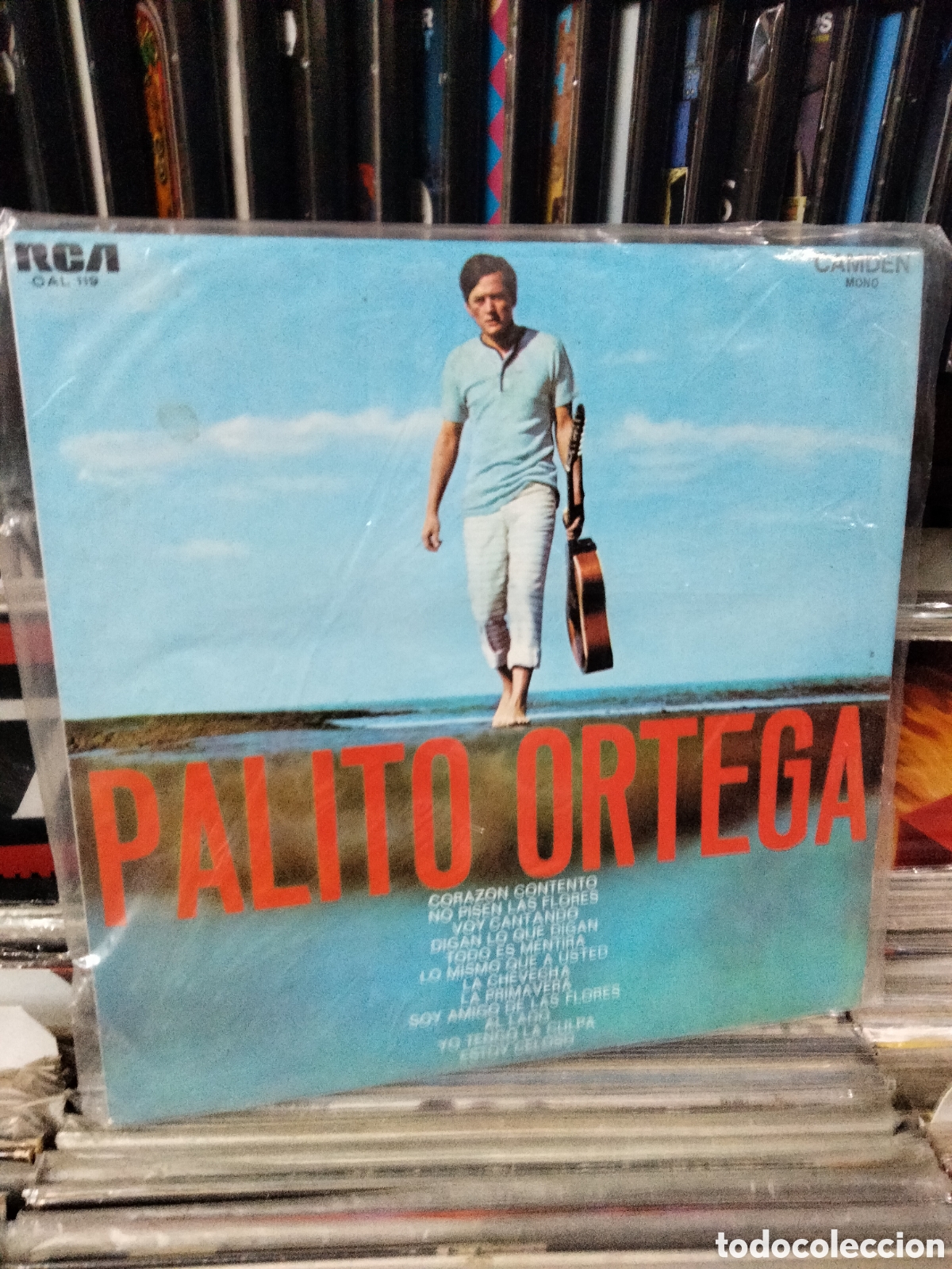 Discos de vinilo: Coraz&oacute;n contento palito ortega - Foto 1