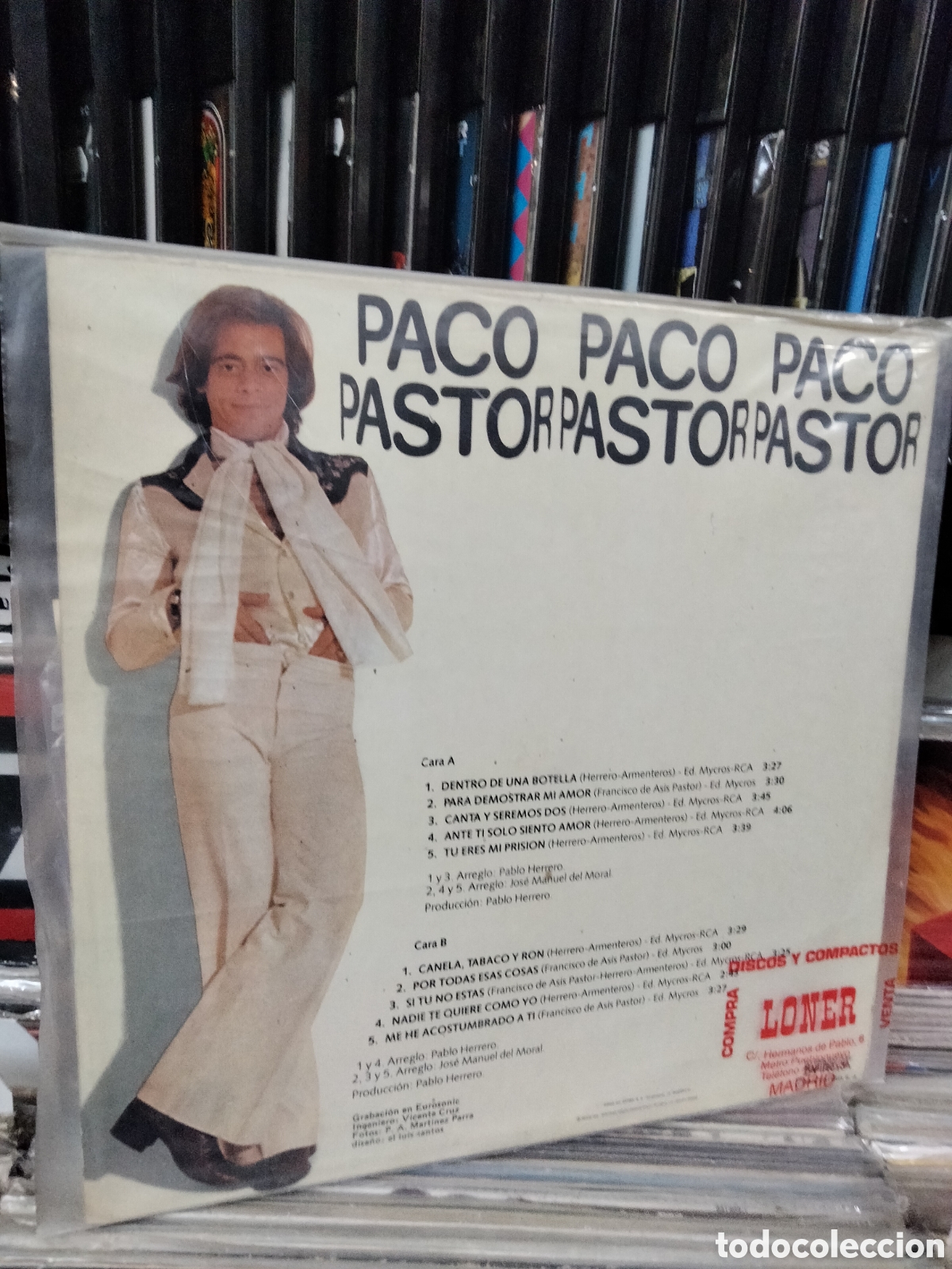 Discos de vinilo: Paco pastor novola - Foto 2