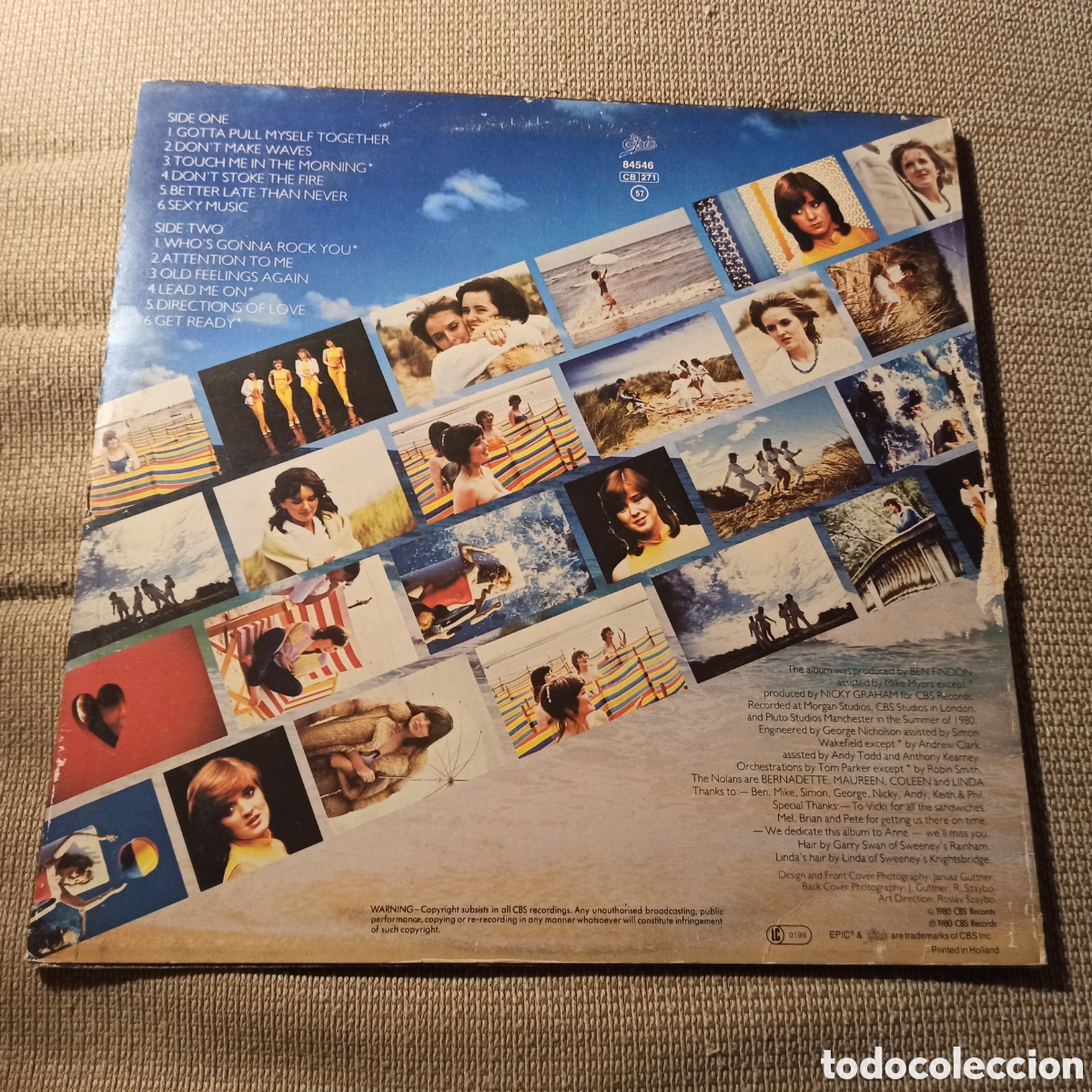 Discos de vinilo: The Nolans - Making Waves (LP, Album) - Foto 2