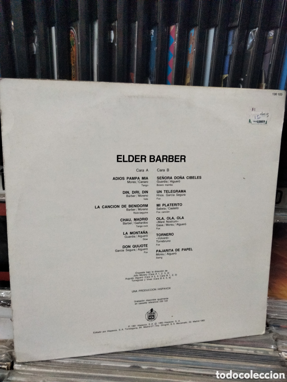 Discos de vinilo: Elder barber - Foto 2