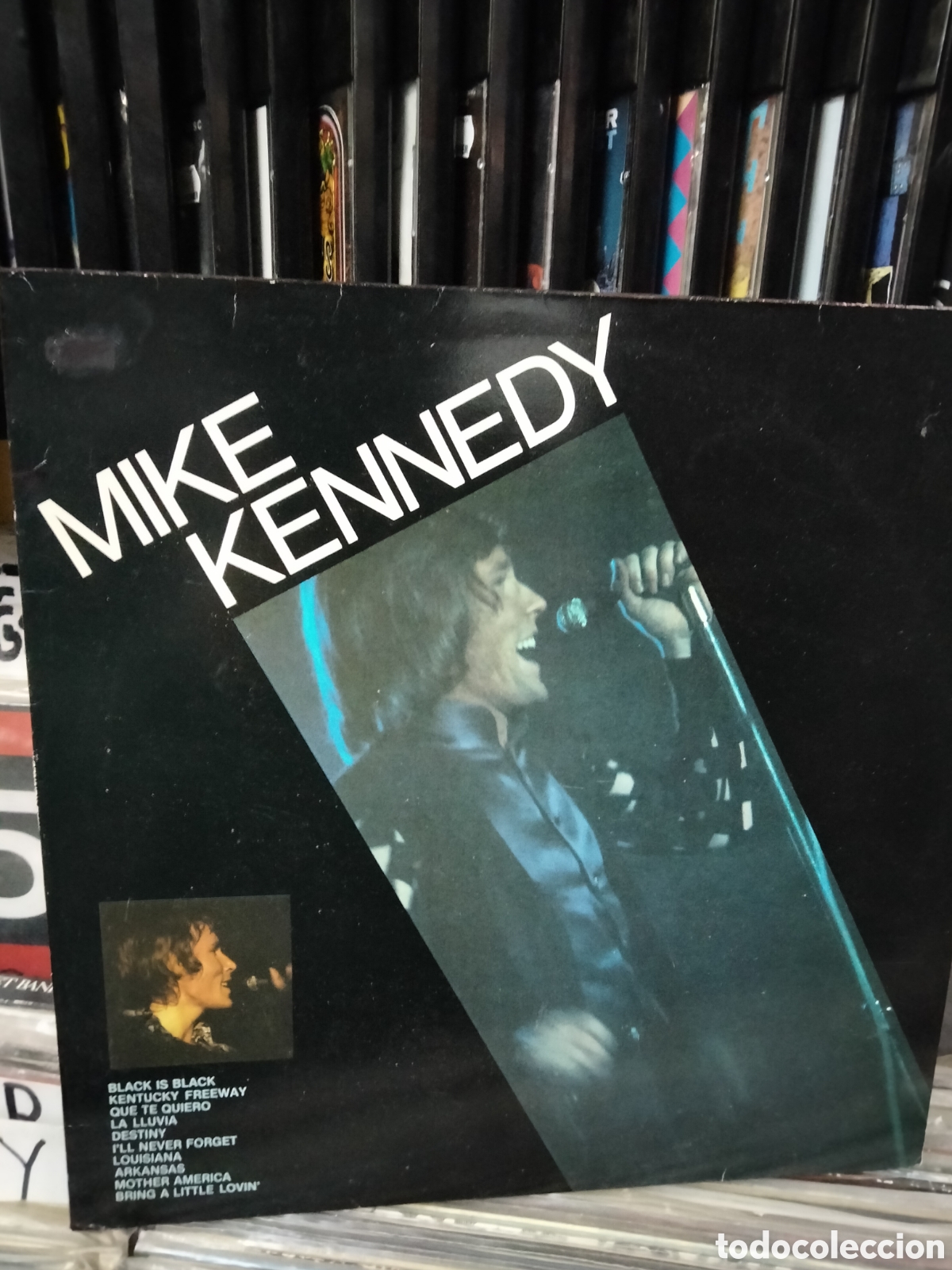 Discos de vinilo: Mike kennedy black is black - Foto 1