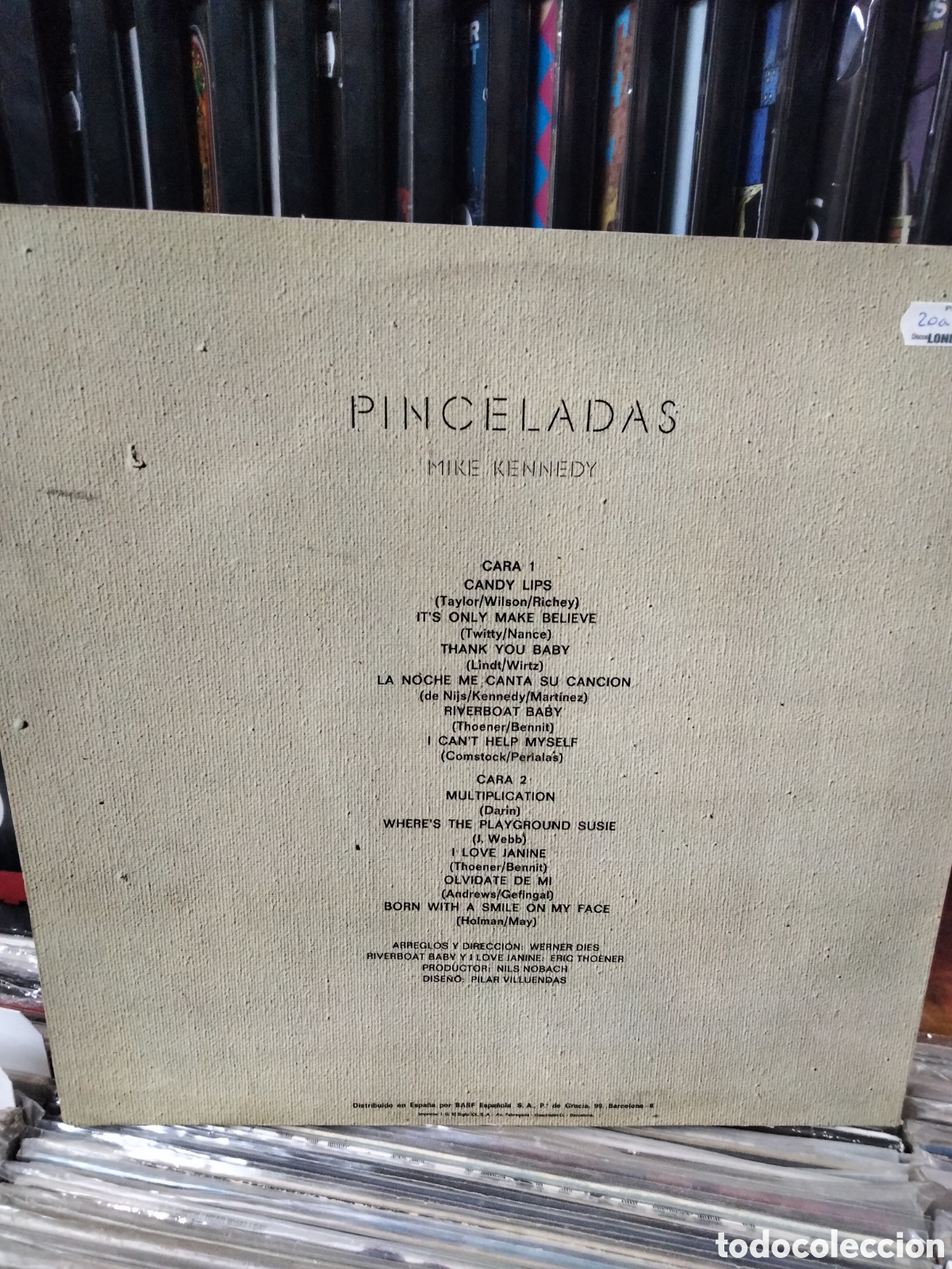 Discos de vinilo: Mike Kennedy pinceladas - Foto 2