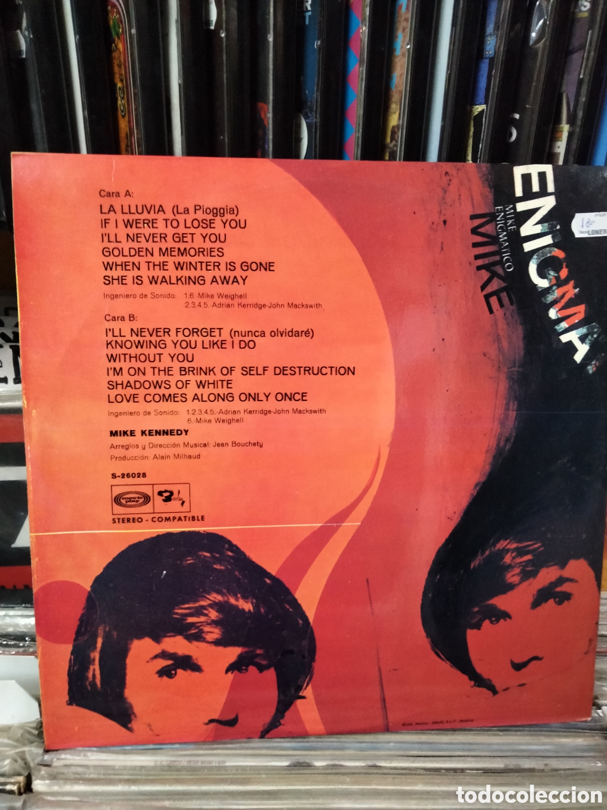 Discos de vinilo: Mike Kennedy enigm&aacute;tico - Foto 2
