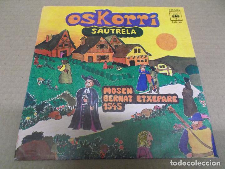 Discos de vinilo: OSKORRI (SN) SAUTRELA A&Ntilde;O &ndash; 1977 - Foto 1