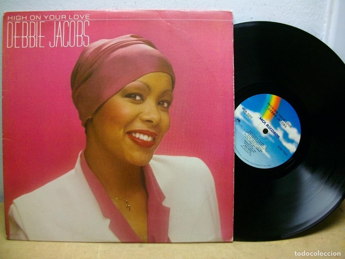 Discos de vinilo: Debbie Jacobs &ndash; High On Your Love LP - Foto 1