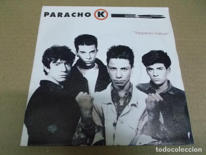 Discos de vinilo: PARACHOKES (SN) VAQUEROS NUEVOS A&Ntilde;O &ndash; 1990 - Foto 1