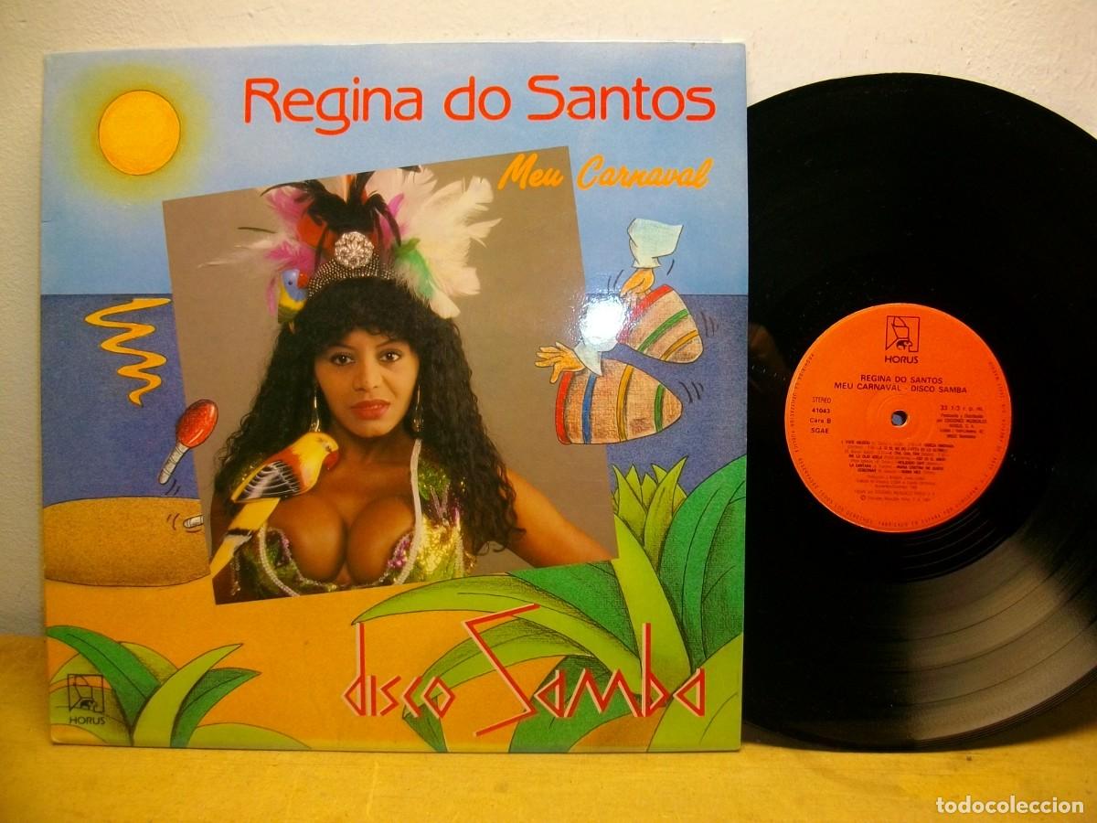 Discos de vinilo: Regina Do Santos &ndash; Meu Carnaval LP - Foto 1