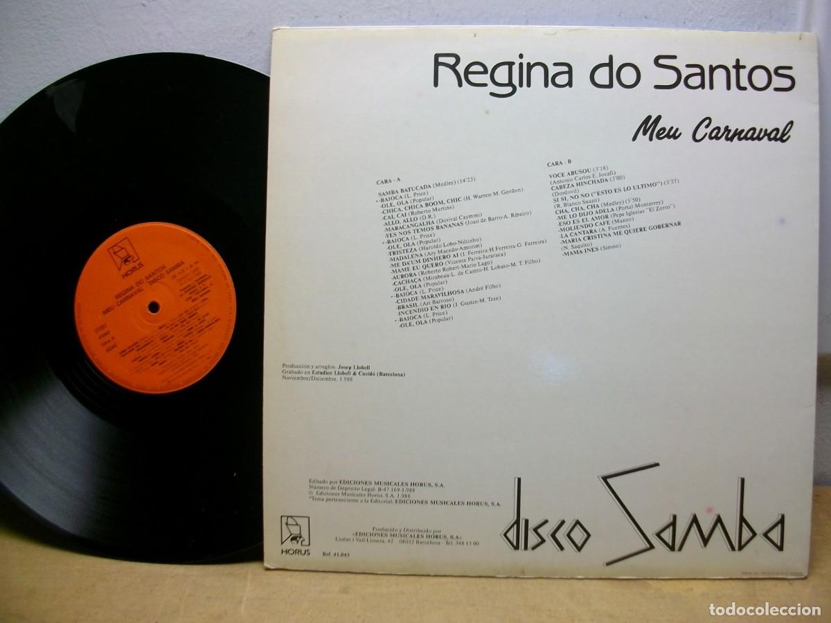 Discos de vinilo: Regina Do Santos &ndash; Meu Carnaval LP - Foto 2