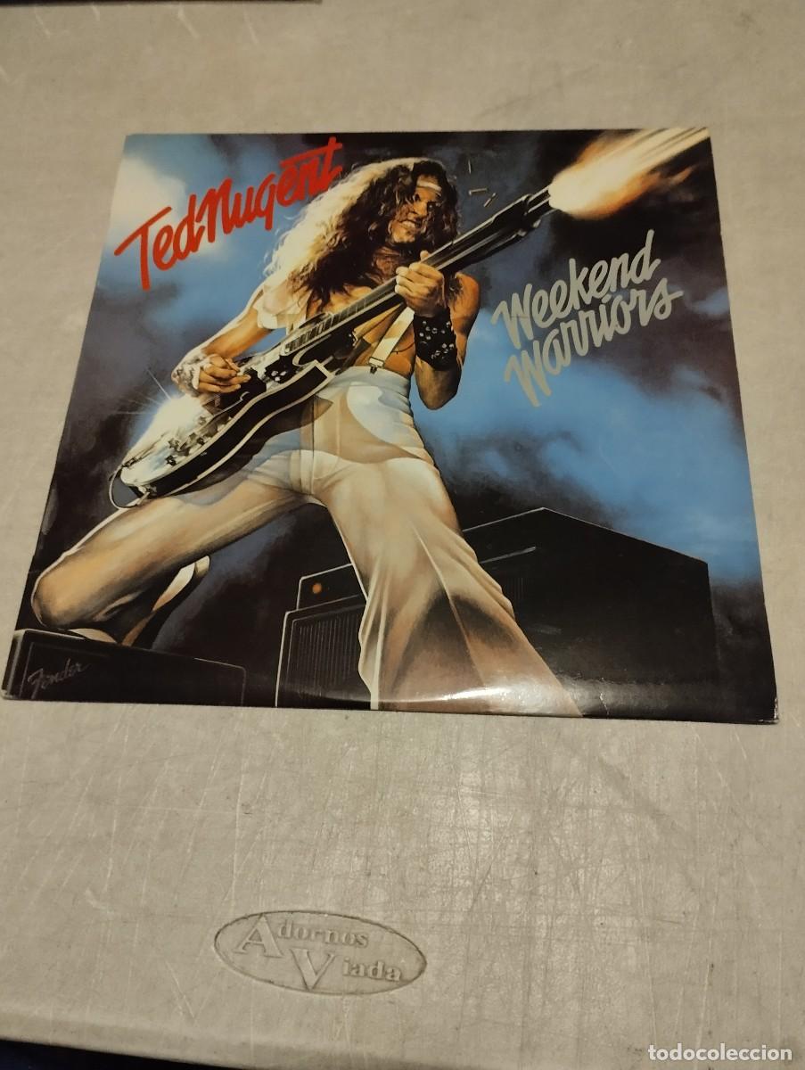 Discos de vinilo: Ted Nugent LP Weekend Warriors Esp.1979 - Foto 1
