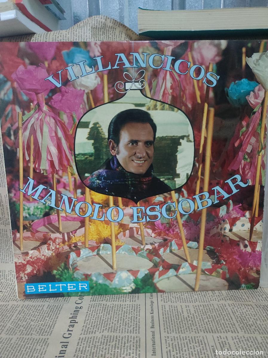 Discos de vinilo: Manolo Escobar &ndash; Villancicos - Foto 1