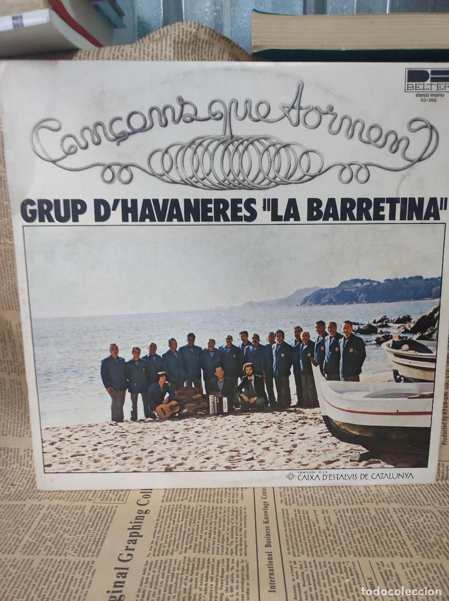 Discos de vinilo: Grup Dhavaneres &rdquo;La Barretina&rdquo; &ndash; Can&ccedil;ons Que Tornen - Foto 1