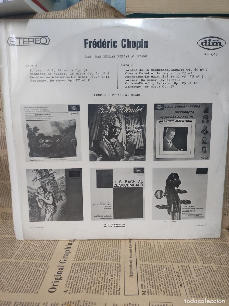 Discos de vinilo: Chopin - Ludwig Hoffmann - Foto 2
