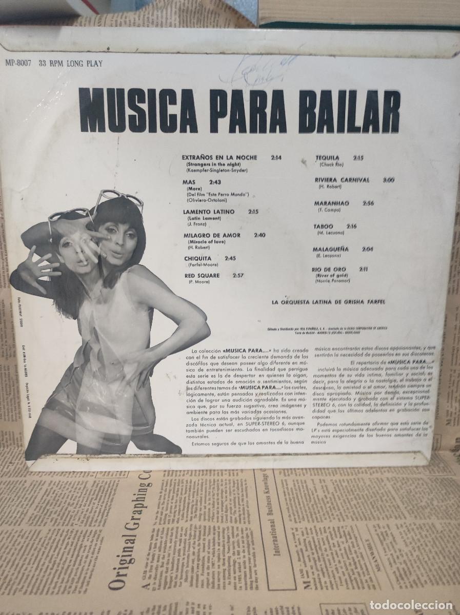 Discos de vinilo: MUSICA PARA BAILAR - Foto 2