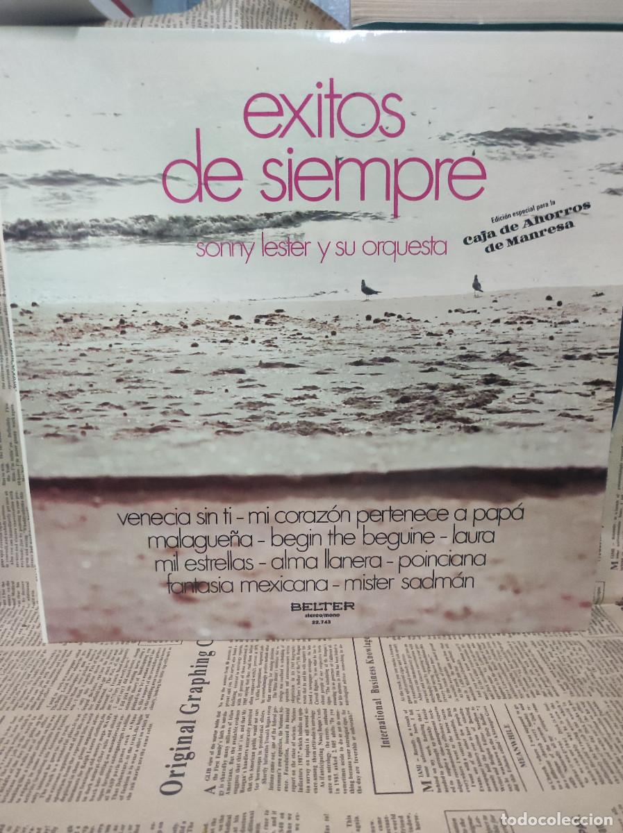 Discos de vinilo: EXITOS DE SIEMPRE SONNY LESTER Y SU ORQUESTA - Foto 1