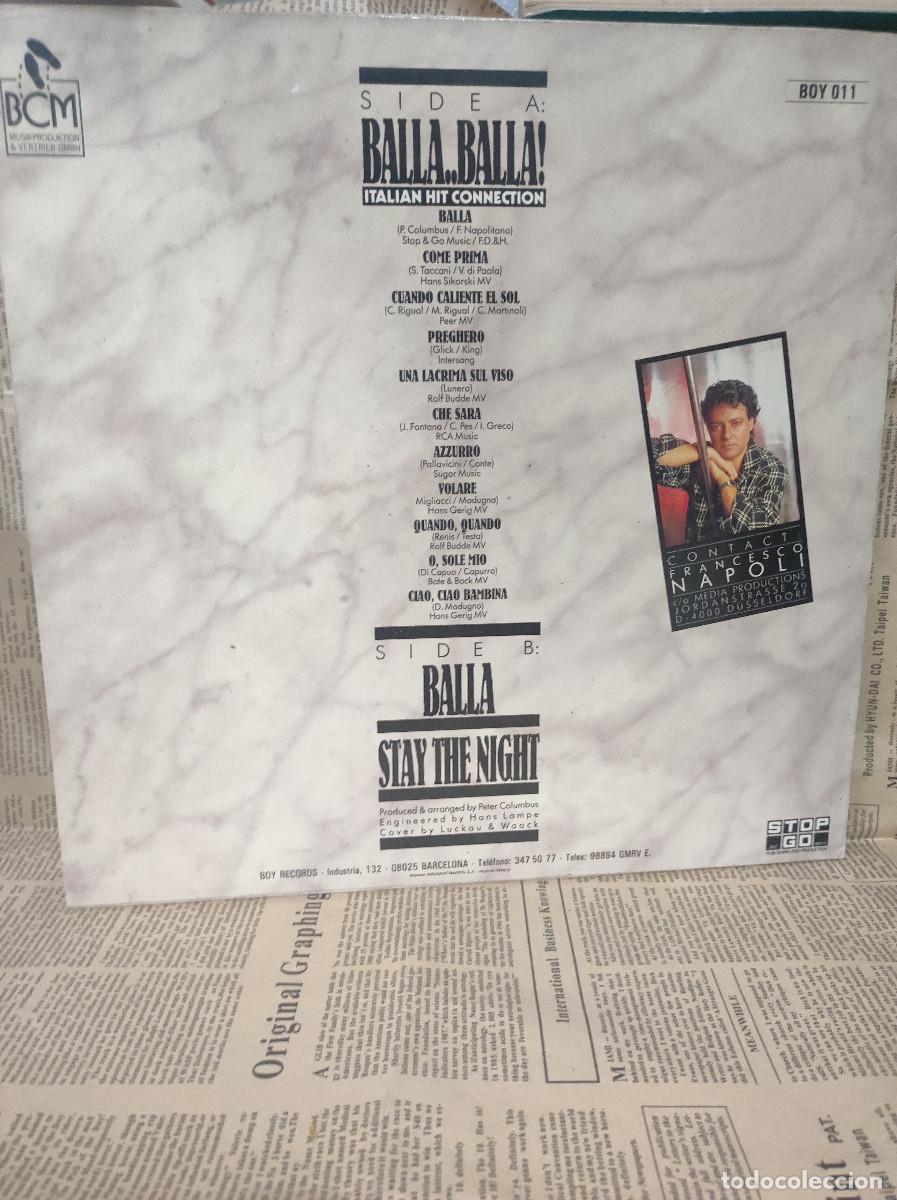Discos de vinilo: Francesco Napoli &ndash; Balla..Balla! - Foto 2