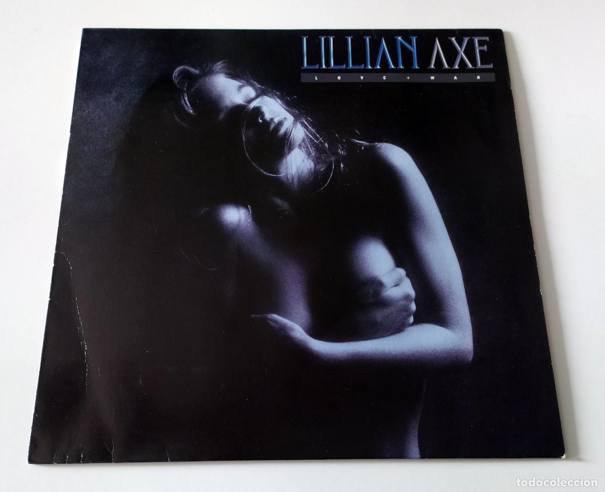 Discos de vinilo: LP LILLIAN AXE - LOVE + WAR - Foto 1
