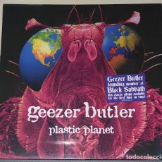 Discos de vinilo: GEEZER BUTLER (BLACK SABBATH)- PLASTIC PLANET - LP SANCTUARY RECORDS 2020. NUEVO, PRECINTADO.