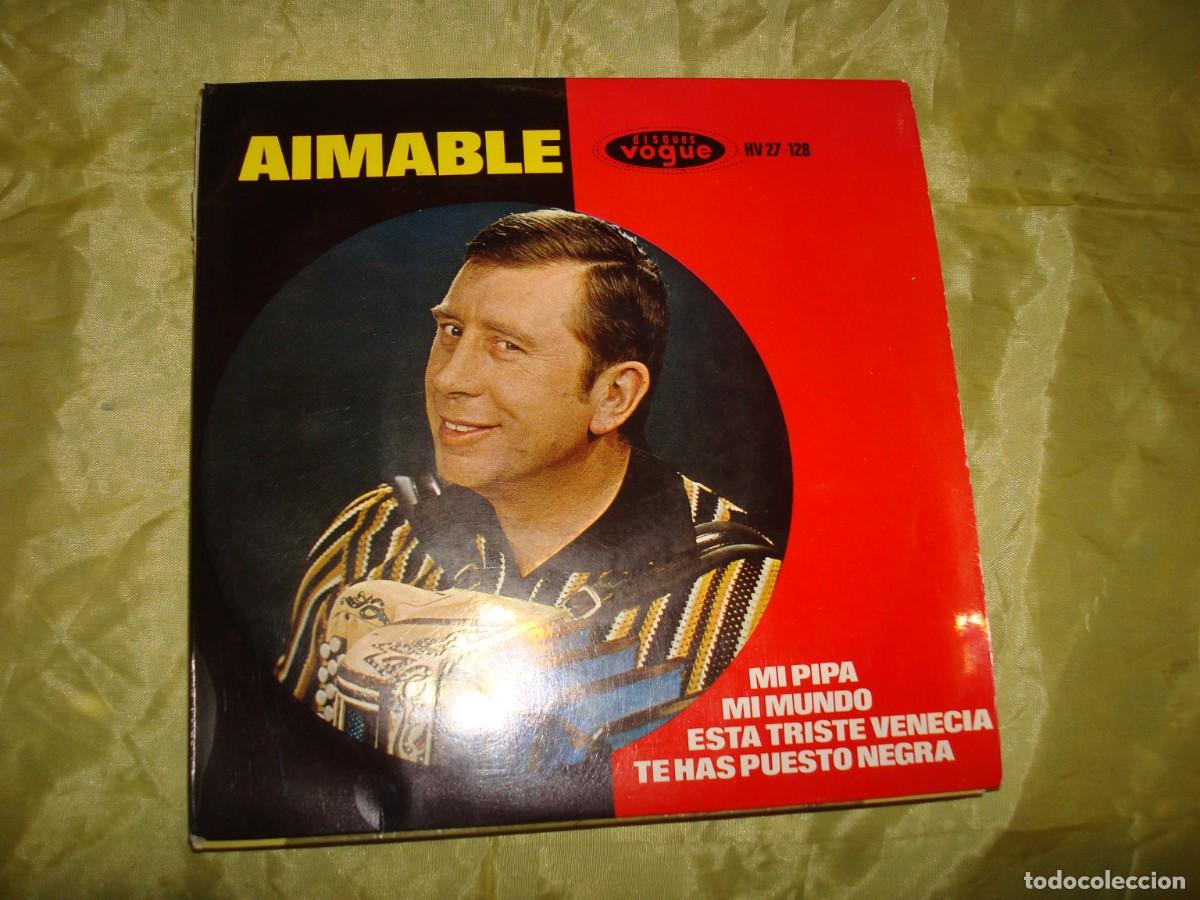 Discos de vinilo: AIMABLE. MI PIPA + 3. EP. DISQUES VOGUE, 1964 - Foto 1