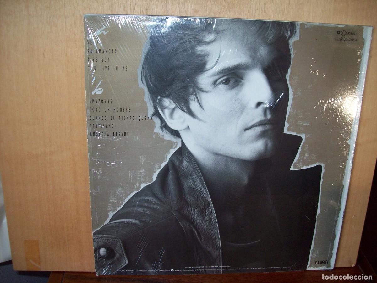 Discos de vinilo: MIGUEL BOSE - SALAMANDRA - LP 1986 - Foto 2