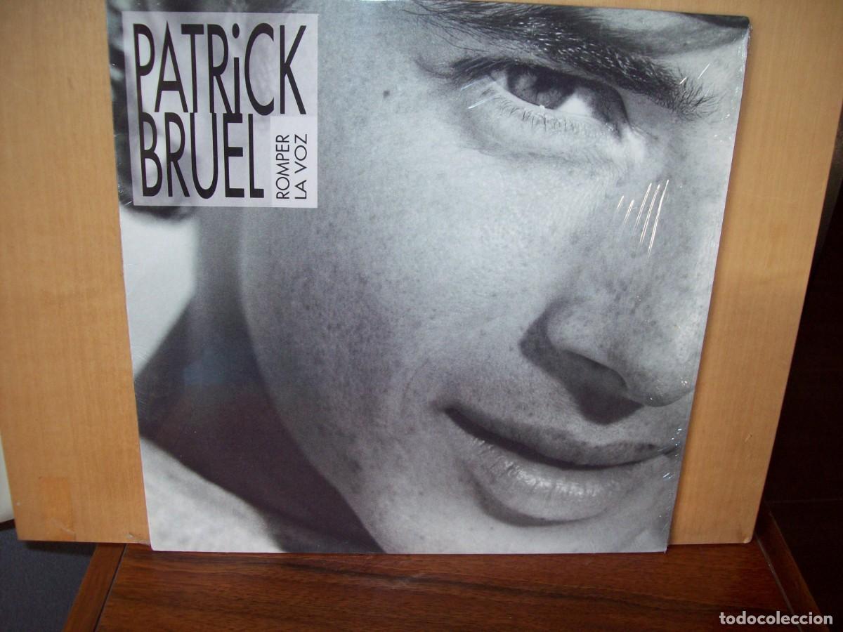 Discos de vinilo: PATRICK BRUEL - ROMPER LA VOZ - LP 1989 - Foto 1