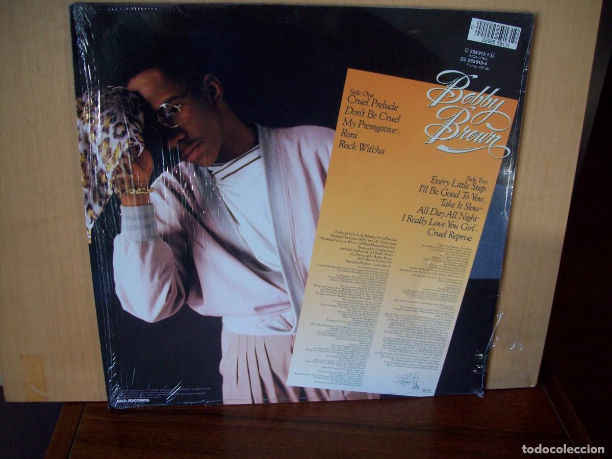 Discos de vinilo: BOBBY BROWN - DONT BE CRUEL - LP 1988 - Foto 2