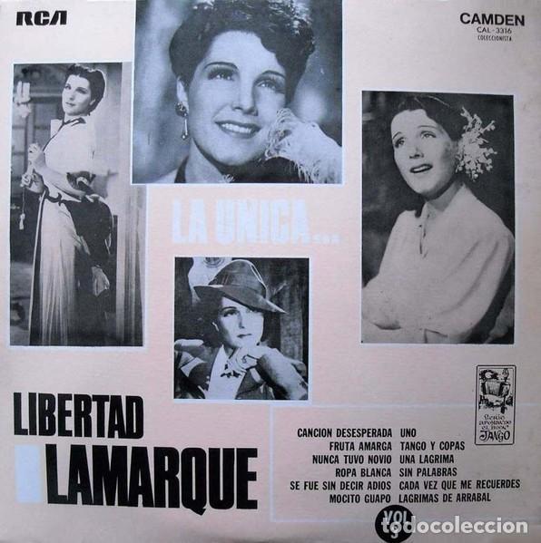 Discos de vinilo: Libertad Lamarque &ndash; La &Uacute;nica Vol. 3 - Foto 1