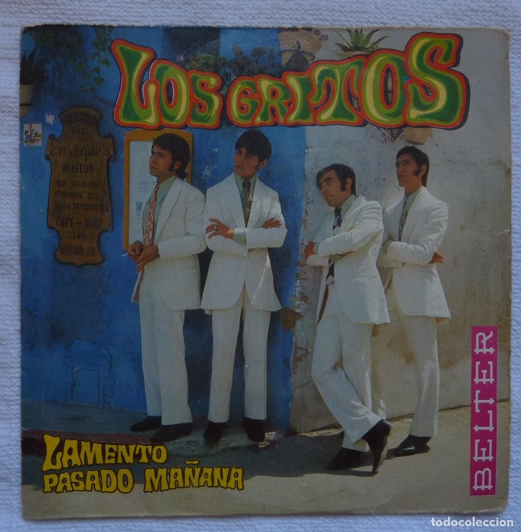 Discos de vinilo: LOS GRITOS // LAMENTO // 1969 // SINGLE - Foto 1