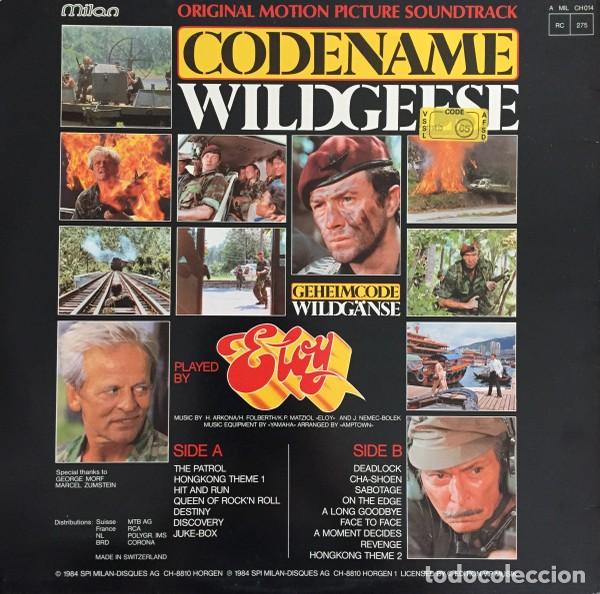Discos de vinilo: Eloy &ndash; Codename Wildgeese - Foto 2