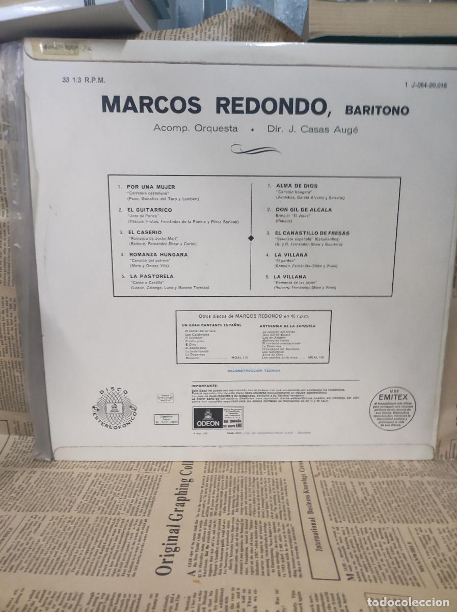 Discos de vinilo: Marcos Redondo &ndash; Marcos Redondo - Foto 2