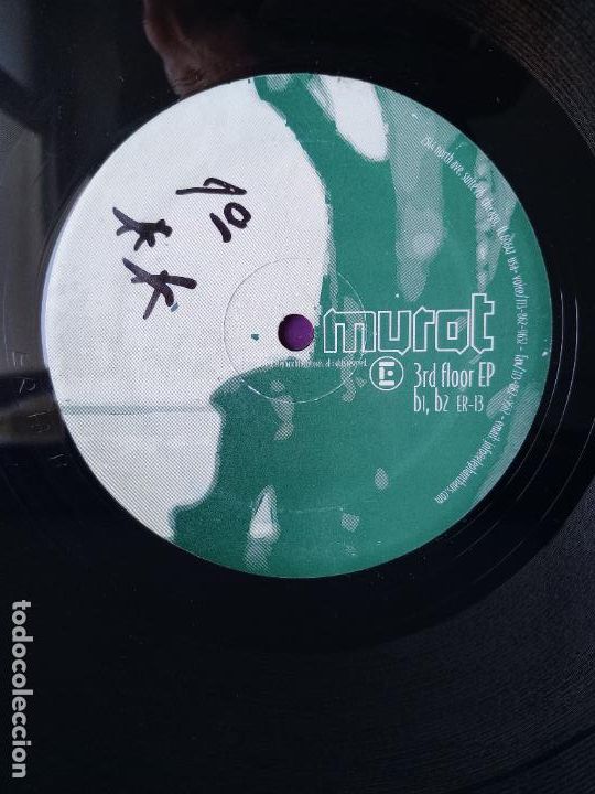 Discos de vinilo: Murat &lrm;&ndash; 3rd Floor EP - MAXI SINGLE ELEPHANTAUS 2001 - ELECTRONICA TECHNO - Foto 2