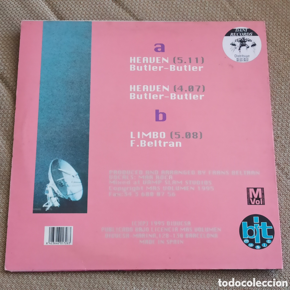 Discos de vinilo: Beltrance - Heaven (12&rdquo;) - Foto 2